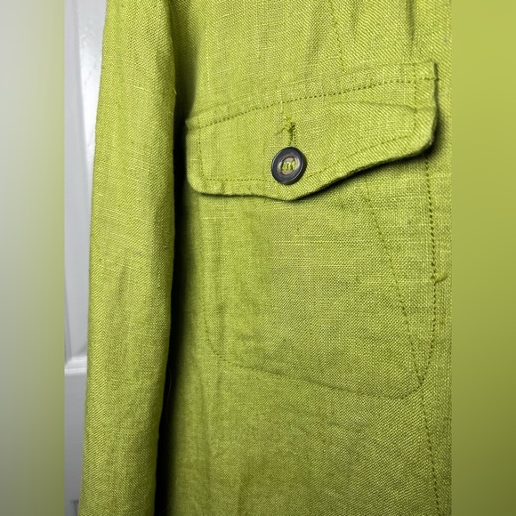 *NWT* Women’s Large “Sigrid Olsen” 2 piece lightweight Jacket & Pant Set - Linen - Picture 2 of 16